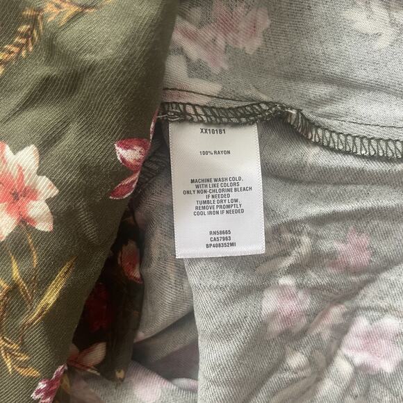 NWT Floral MIDI Dress BP By Nordstrom Womens Size Small - Picture 8 of 8